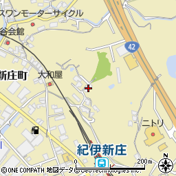 和歌山県田辺市新庄町415周辺の地図