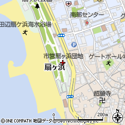 和歌山県田辺市扇ヶ浜1周辺の地図