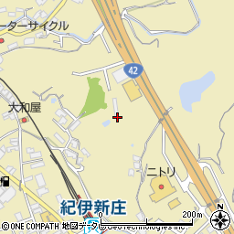 和歌山県田辺市新庄町420周辺の地図