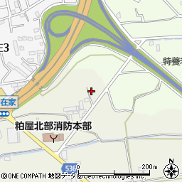 福岡県古賀市今在家184周辺の地図