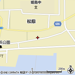 大分県東国東郡姫島村2210周辺の地図