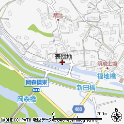 福岡県直方市上境1359-13周辺の地図