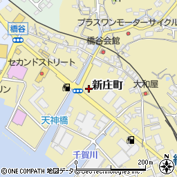 和歌山県田辺市新庄町375周辺の地図