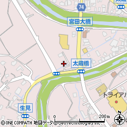 コーポ日栄Ａ周辺の地図