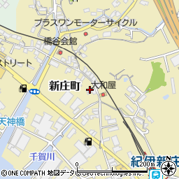 和歌山県田辺市新庄町403周辺の地図