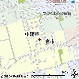 福岡県行橋市下検地1115-14周辺の地図