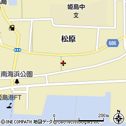 大分県東国東郡姫島村2166周辺の地図