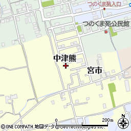 福岡県行橋市下検地1116周辺の地図