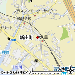 和歌山県田辺市新庄町402周辺の地図