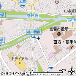福岡銀行宮田支店 ＡＴＭ周辺の地図