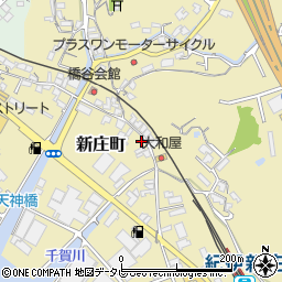 和歌山県田辺市新庄町400-1周辺の地図
