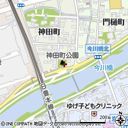神田町公園周辺の地図