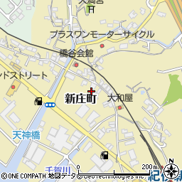 和歌山県田辺市新庄町397周辺の地図