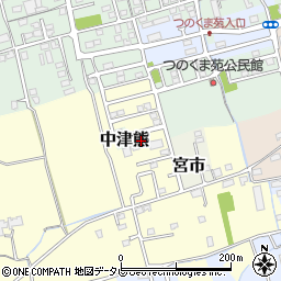 福岡県行橋市下検地1119-16周辺の地図