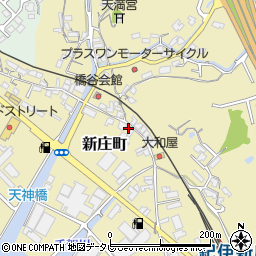 和歌山県田辺市新庄町393周辺の地図