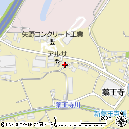 福岡県古賀市薬王寺1345周辺の地図