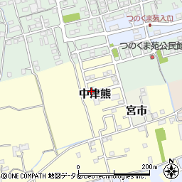 福岡県行橋市中津熊1119周辺の地図
