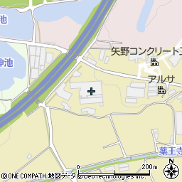 福岡県古賀市薬王寺1736周辺の地図