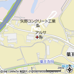 福岡県古賀市薬王寺1750周辺の地図
