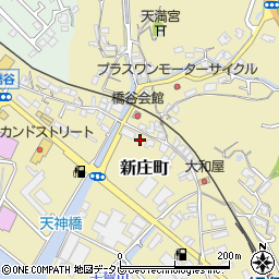 和歌山県田辺市新庄町373-7周辺の地図