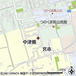 福岡県行橋市下検地1121-3周辺の地図