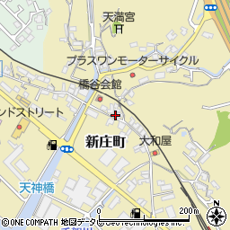 和歌山県田辺市新庄町371周辺の地図