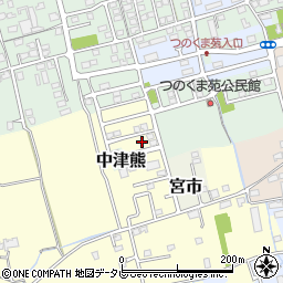 福岡県行橋市下検地1121-7周辺の地図