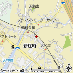 和歌山県田辺市新庄町395-5周辺の地図