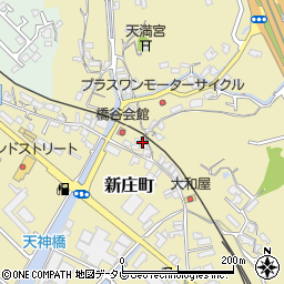 和歌山県田辺市新庄町368周辺の地図