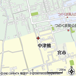 福岡県行橋市下検地1126-6周辺の地図