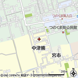 福岡県行橋市下検地1125周辺の地図