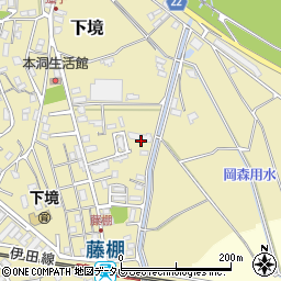 福岡県直方市下境3884周辺の地図