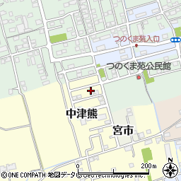 福岡県行橋市下検地1124-4周辺の地図