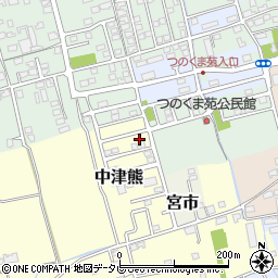 福岡県行橋市下検地1124周辺の地図