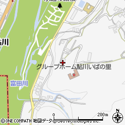 和歌山県田辺市鮎川2961周辺の地図
