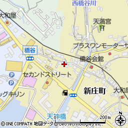 和歌山県田辺市新庄町8周辺の地図