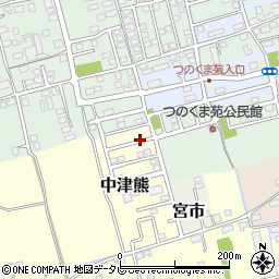 福岡県行橋市下検地1128-7周辺の地図
