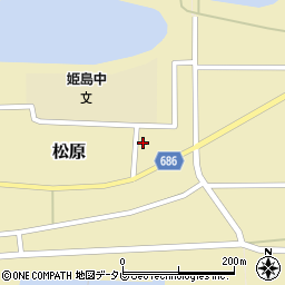 大分県東国東郡姫島村2105周辺の地図
