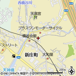 和歌山県田辺市新庄町366周辺の地図