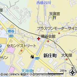 和歌山県田辺市新庄町19周辺の地図