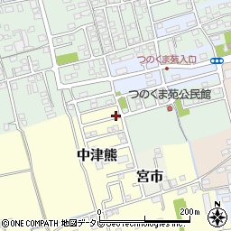 福岡県行橋市下検地1128-3周辺の地図