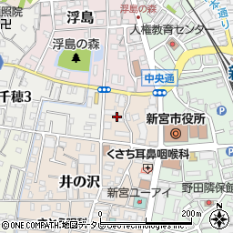 和歌山県新宮市井の沢2周辺の地図