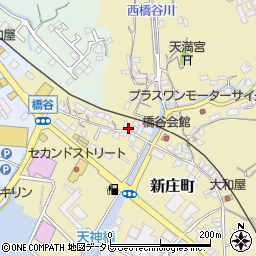 和歌山県田辺市新庄町18周辺の地図