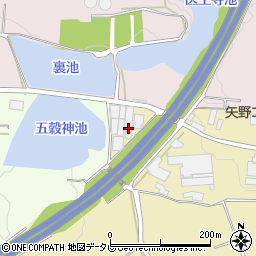 福岡県古賀市薬王寺1743周辺の地図