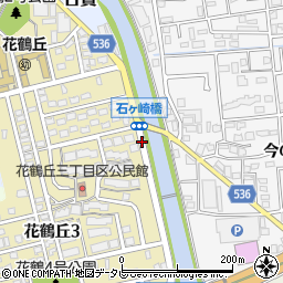 石ケ崎橋周辺の地図