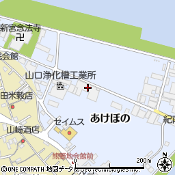 新宮木材会館周辺の地図