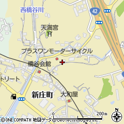 和歌山県田辺市新庄町358周辺の地図