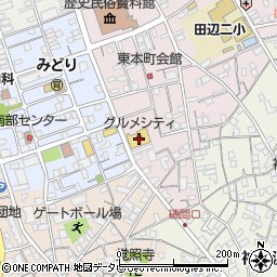 グルメシティ東陽店周辺の地図