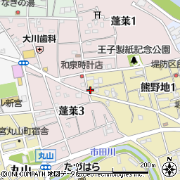 田中電機舎周辺の地図