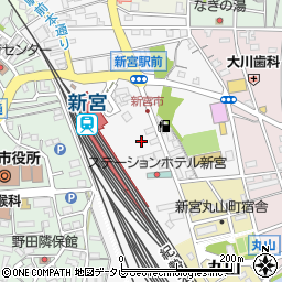 和歌山県新宮市徐福周辺の地図